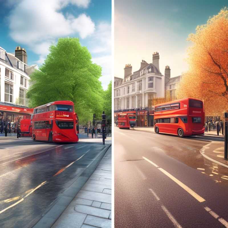Londres, Royaume-Uni : une vue illustrant le coût de la vie dans la capitale britannique.