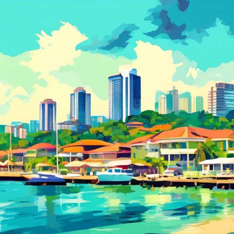 Panama City, Panama : Vue panoramique de la ville, illustrant le coût de la vie et les attractions touristiques.