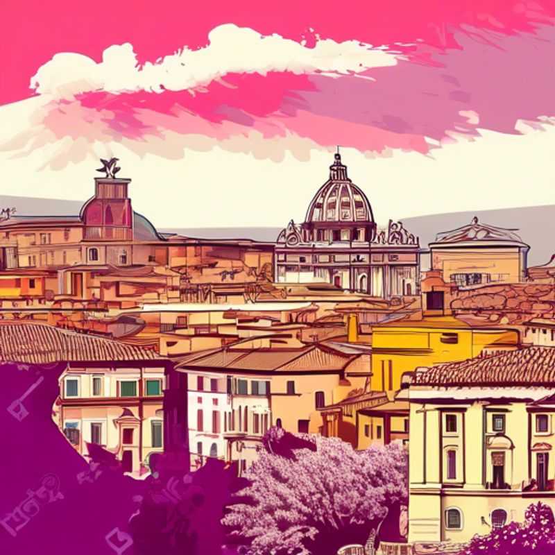 Rome, Italie : une vue pittoresque soulignant le coût de la vie dans la Ville Éternelle.