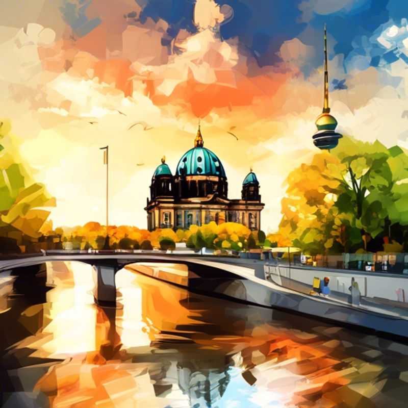Berlin, Allemagne : une image illustrant le coût de la vie dans la capitale allemande.