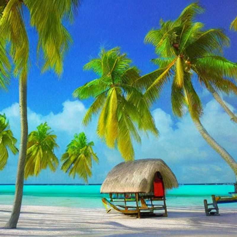 Turquoise waters meet pristine white sand beaches in the Maldives, creating an Instagram-worthy paradise – discover the most photogenic spots for your social media feed.