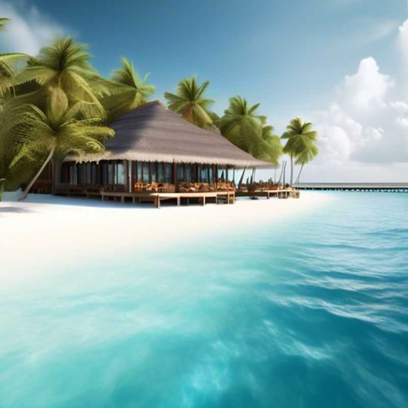 Un cadre paradisiaque aux Maldives: plages de sable blanc et eaux turquoise.