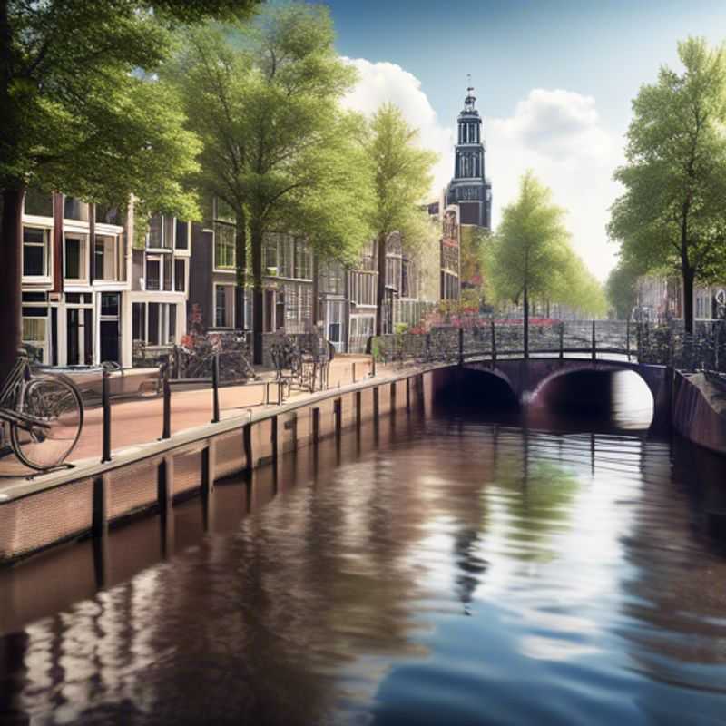 Amsterdam en hiver: canaux pittoresques et maisons à pignon, illustrant le coût potentiel d'une visite.