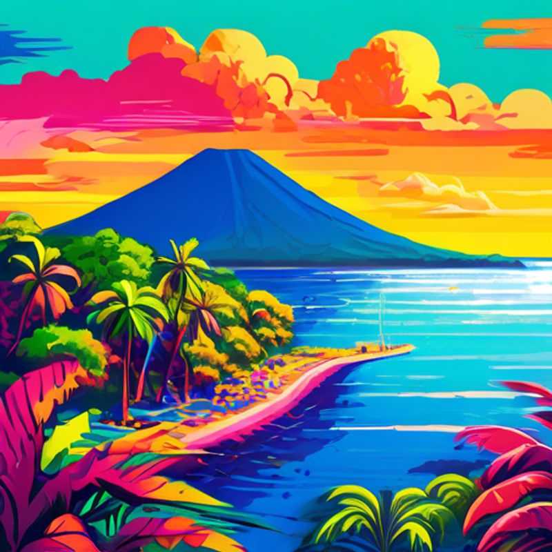 L'île d'Ometepe, Nicaragua : paysages volcaniques époustouflants.
