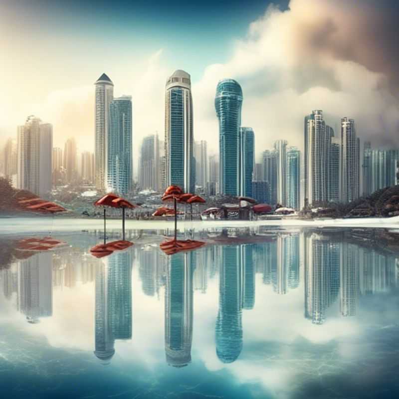Panama City, Panama : Vue panoramique de la ville, illustrant son architecture moderne et son ambiance vibrante.