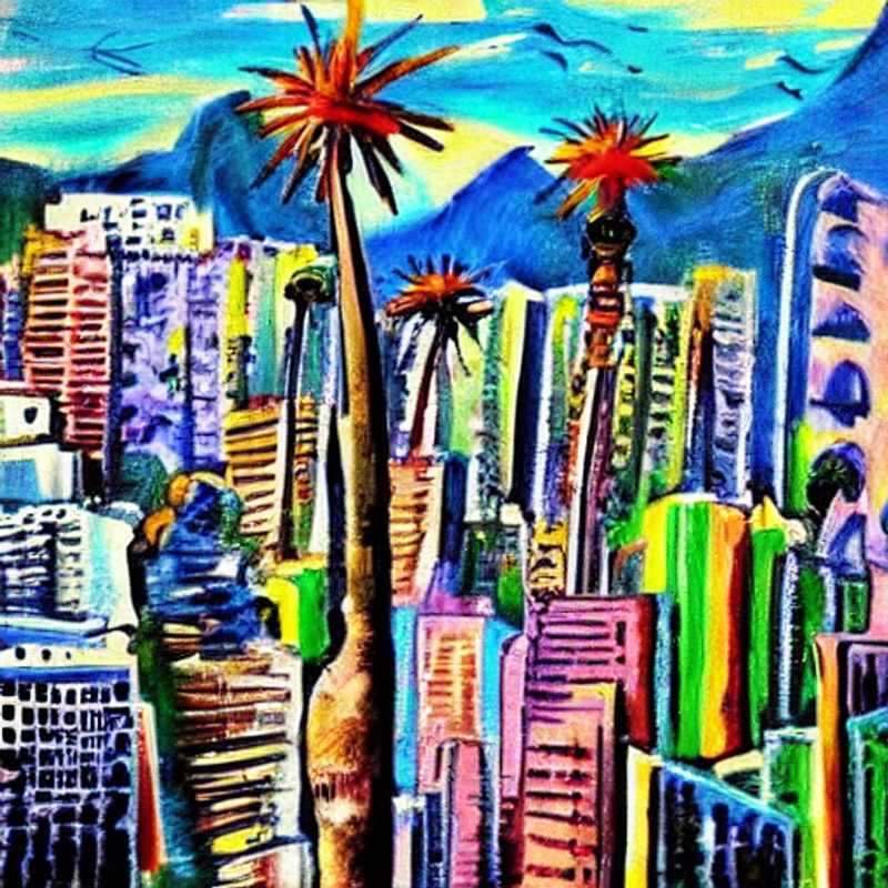 Christ the Redeemer watches over vibrant Rio de Janeiro, Brazil, a must-capture social media spot where breathtaking views meet the electric energy of Brazilian life.