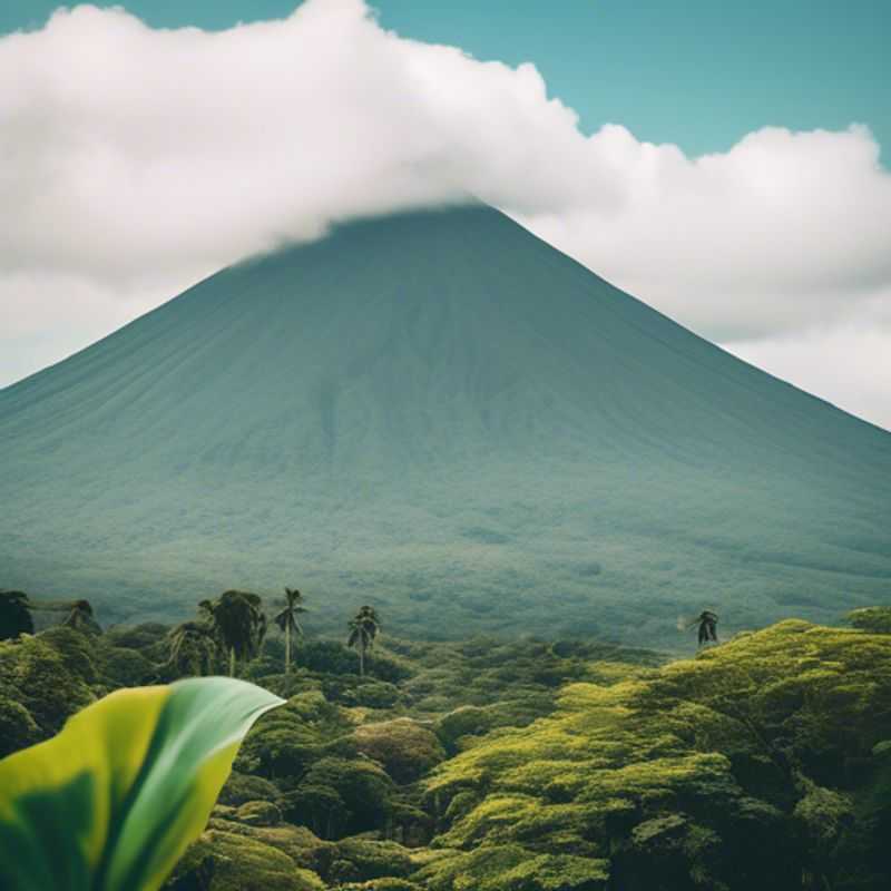 La Fortuna, Costa Rica : Un paysage luxuriant et volcanique.