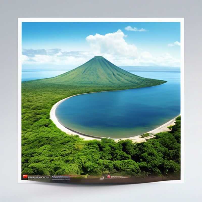 L'île d'Ometepe, Nicaragua : paysages volcaniques et nature luxuriante.