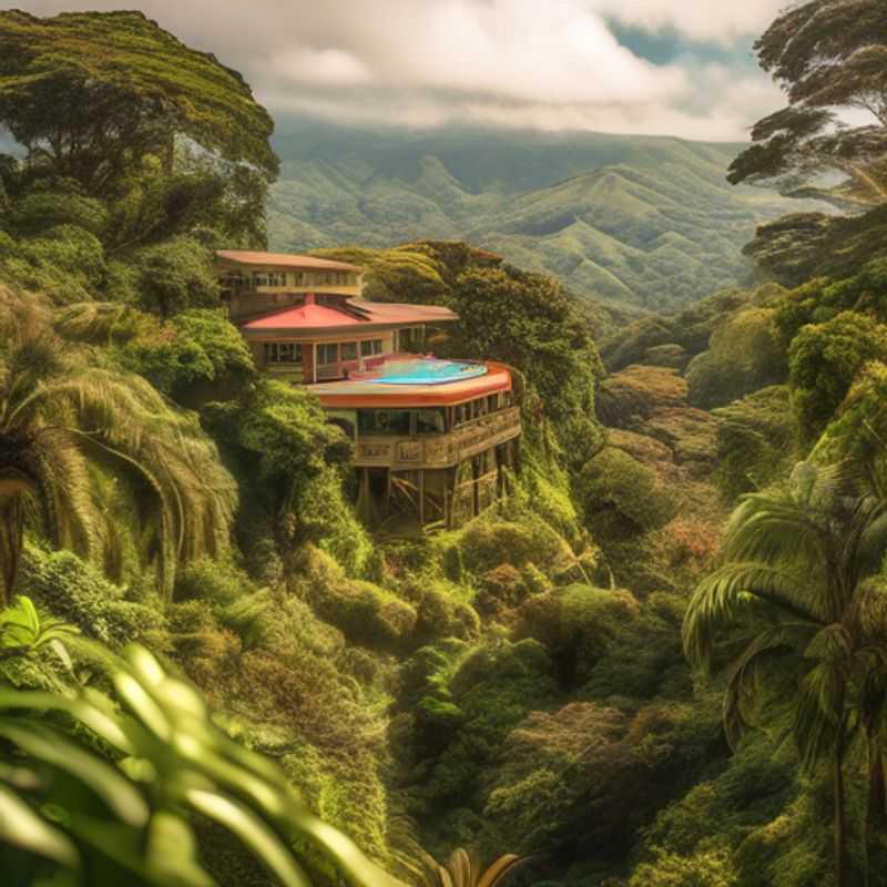 Monteverde, Costa Rica : Un paysage luxuriant et verdoyant, idéal pour évaluer le coût d'un séjour.