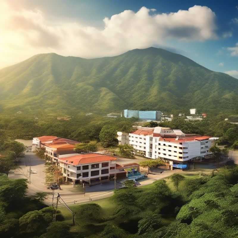 San Pedro Sula, Honduras : une vue de la ville, pour illustrer le coût de la vie pour les visiteurs.