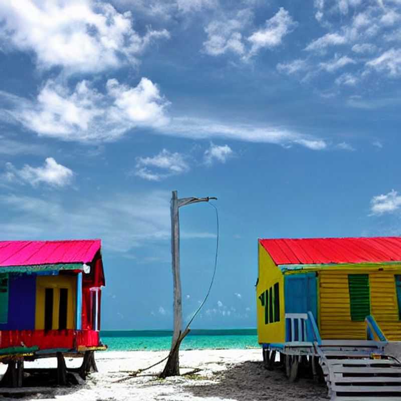 Sunset vibes hitting different at The Split, Caye Caulker, Belize - prime real estate for your next Instagram flex! 📸 (Don't forget to #GoSlow and tag your location!)