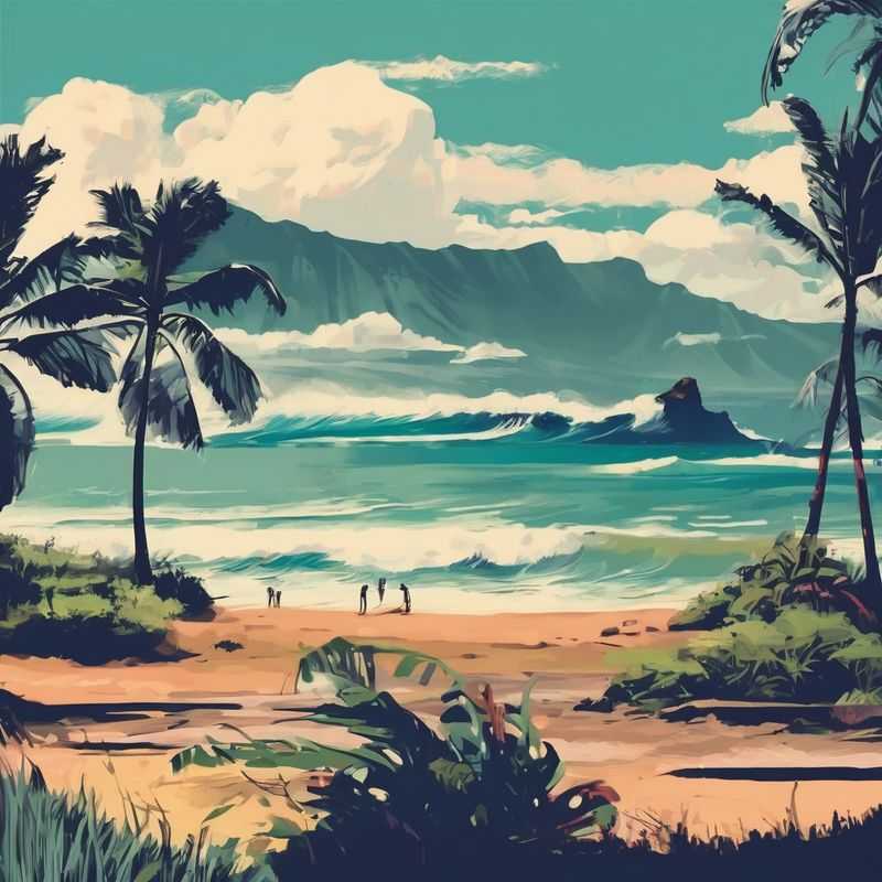 The majestic Na Pali Coast of Kauai, Hawaii, USA, beckoning adventurers to explore its dramatic cliffs and emerald valleys, a key consideration for choosing the perfect island sanctuary.