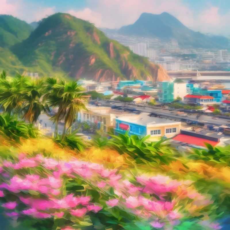 Panoramic view of Da Nang's coastline, showcasing the harmonious blend of modern resorts and pristine beaches, offering diverse accommodation options for every traveler.