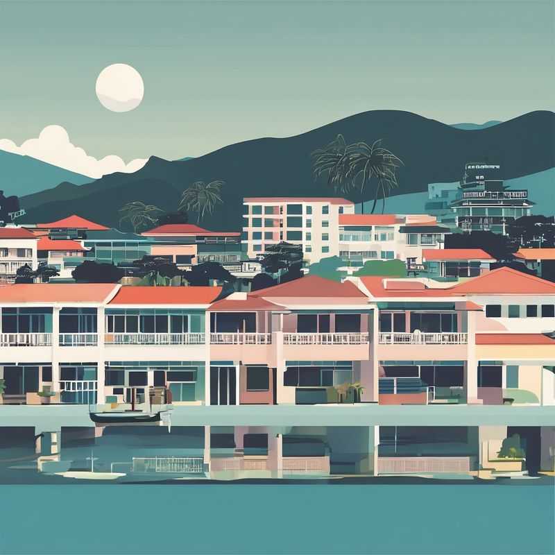 A vibrant street art mural in George Town, Penang, Malaysia, hinting at the city's rich cultural tapestry and the diverse neighborhoods awaiting exploration.