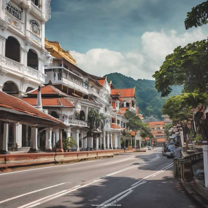 A vibrant street art mural in George Town, Penang, Malaysia, hinting at the city's rich cultural tapestry and the diverse neighborhoods awaiting exploration.
